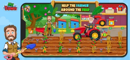 My Town Farm Animal game MOD APK