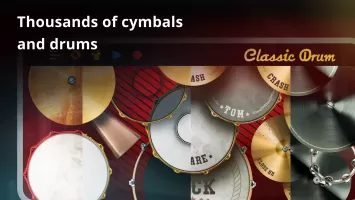 Classic Drum: play drums MOD APK
