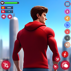 Spider Fighter man hero MOD APK