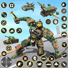 Army Bus Robot Car Game 3d MOD APK