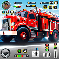 Fire Engine Truck Simulator MOD APK
