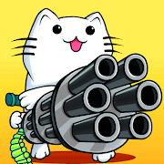 Cat shoot war: offline games MOD APK