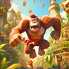 Banana Fun kong gorilla donkey MOD APK