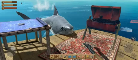Woodcraft Island Survival Game MOD APK