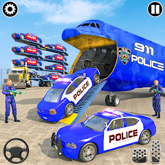 Police Transport Car Parking MOD APK