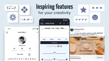 Letter Fonts - Stylish Text MOD APK
