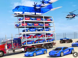 Police Transport Car Parking MOD APK