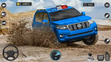 Flying Prado Car Robot Game MOD APK