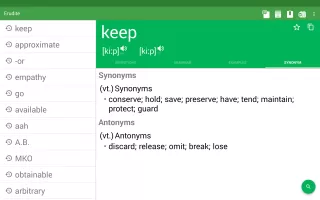 Erudite Dictionary Translator MOD APK