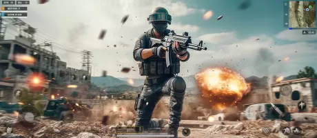 BattleStrike Commando Gun Game MOD APK