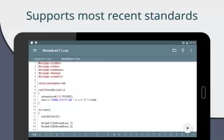 Cxxdroid - C/C++ compiler IDE MOD APK